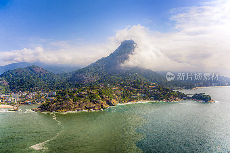 Barra da Tijuca海滩，里约热内卢，巴西